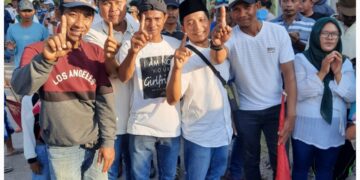 Gelar Kampanye Terbuka, Imam Gojali Calon Kades Cantuk Nomer Urut Satu Sampaikan Program