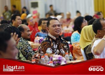 Bupati Labuhanbatu dr. H. Erik Adtrada Ritonga MKM Hadiri Roadshow Bus KPK 2023 Sumatera Utara