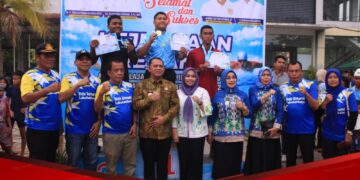 Penutupan Kejuaraan Renang Antar Pelajar Dihadiri Bupati Labuhanbatu