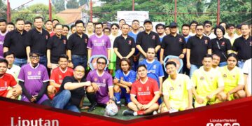 Perkuat Sinergisitas, Polri dan Jurnalis Gelar Seven Soccer