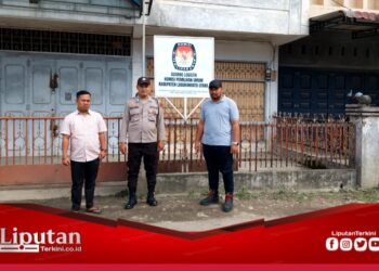 Menjelang Pemilu 2024, Polres Labuhanbatu Siapkan Personel PAM Lekat di Gudang Logistik KPU Labura