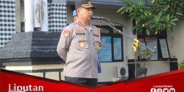 Kapolres Gianyar Ingatkan Personel Jaga Netralitas Dalam Pemilu 2024