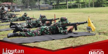 Kodim 0707/Wonosobo Gelar Latihan Menembak Triwulan IV