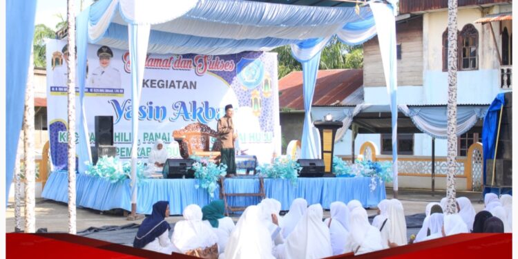 Sekdakab Labuhanbatu Buka Yasin Akbar 3 Kecamatan
