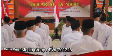 Belum Genap Dua Bulan ikuti Pembinaan di Lapas Kelas I Cipinang, 21 Napiter Ikrar Setia NKRI