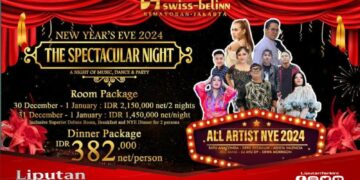 Swiss-Belinn Kemayoran Hadirkan Malam Penuh Hiburan, New Year’s Eve 2024 : The Spectacular Night