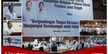 Koordinator Relawan Prabowo Gibran Jawa Tengah Gelar Rapat Kolaborasi Seluruh Organ Relawan
