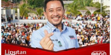 Farisal Adib Diteriaki “Bupati Jepara 2024” Saat Gelar Lomba Senam Sehat Pemilu Damai