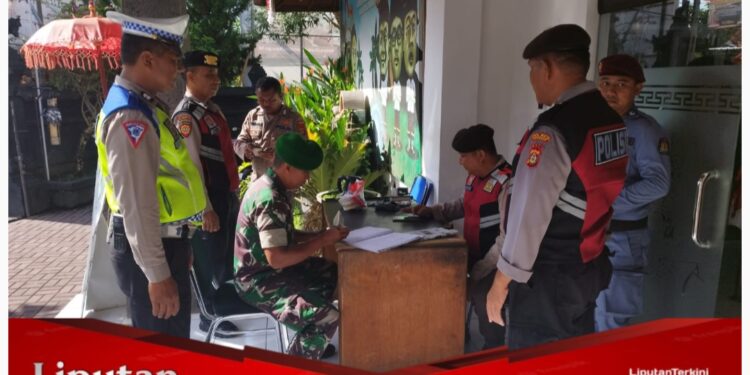 Atensi Situasi Kamtibmas TNI – POLRI Patroli di Wilayah Kec. Gianyar