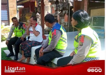 Cegah Hoax Pemilu 2024, OMB Agung Polres Gianyar Giatkan Sosialisasi