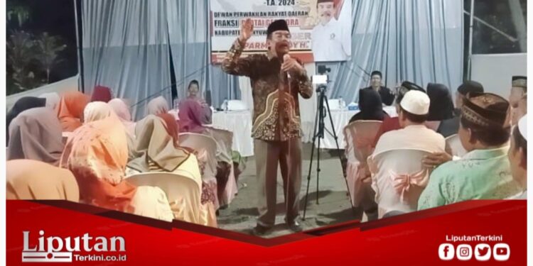 Menggelar Reses Ke – 4 di 2024, Suparman Edy : Siap Perjuangkan Aspirasi Warga