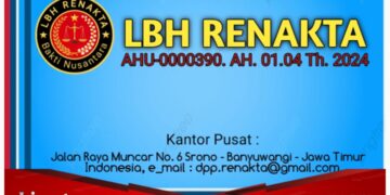 Peduli Remaja, Anak – anak dan Wanita, LBH RENAKTA Hadir dengan Program Unggulan di Banyuwangi