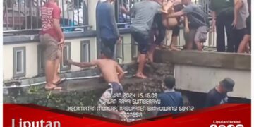 Diduga Terpeleset dan Terseret Arus Sungai Saat Hujan Deras, Seorang Bocah di Muncar di Temukan Meninggal Dunia
