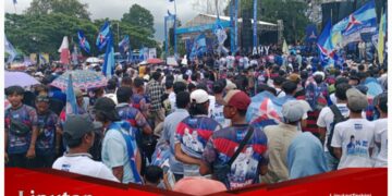 Partai Demokrat Gelar Kampanye Akbar di Banyuwangi, SBY & AHY Disambut Puluhan Ribu Manusia Biru