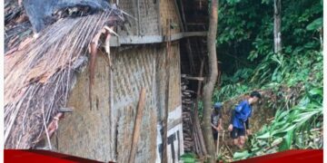 Memperihatinkan, Rumah Hancur Terkena Longsor, Warga Baduy Berharap Bantuan Donasi