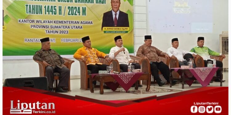 Kemenag Labuhanbatu Gelar Sosialisasi Istithaah Calon Jema’ah Haji Tahun 1445 G/ 2023 M