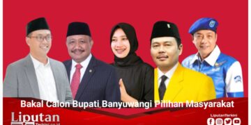 Lima Tokoh Ini, Siapa yang Lebih Pas Pimpin Banyuwangi Ya..!?