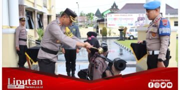 Pembinaan Tradisi dan Pembaretan 20 Bintara Remaja Polres Wonosobo