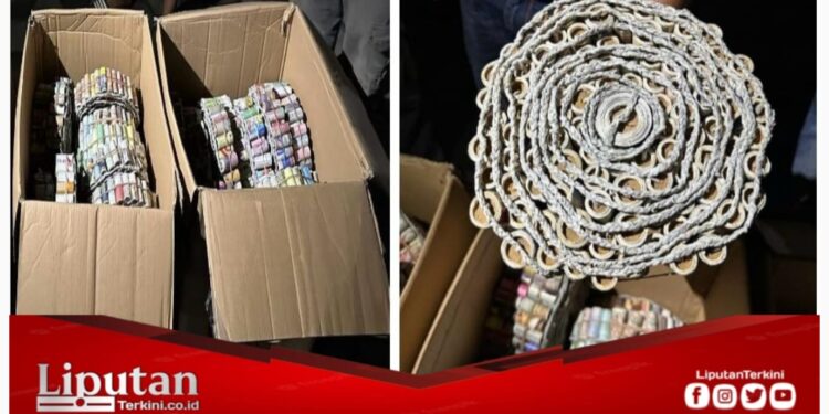 Polres Kendal Berhasil Amankan 5100 Petasan Bahan Peledak Black Powder