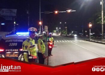 Personil Sat Lantas Polres Kendal Laksanakan Patroli BLP untuk Memelihara Kamtibmas