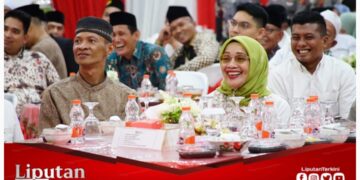 Buka Puasa Bersama Kapolres Labuhanbatu, Forkopimda Labuhanbatu dan Labura Santuni Anak Yatim