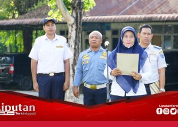 Staf Ahli Bupati Labuhanbatu Pimpin Apel Gabungan Kelompok l di Lapangan Kantor BKPP