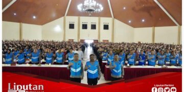 Polda Jateng Gelar Pengambilan Sumpah dan Penandatanganan Pakta Integritas Penerimaan Polri TA 2024