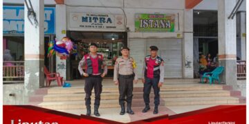 Menjaga Situasi Kondusif di Wilkum Polres Labuhanbatu, Satsamapta Melakukan Patroli Presisi