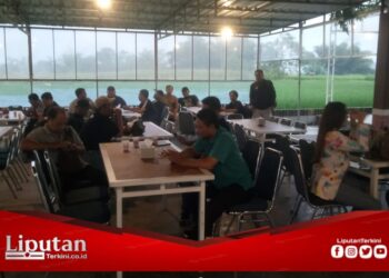 Tomi Gandhi Sasongko Calon Walikota Blitar, Gelar Halal Bilhalal Bersama Jurnalis Blitar Raya