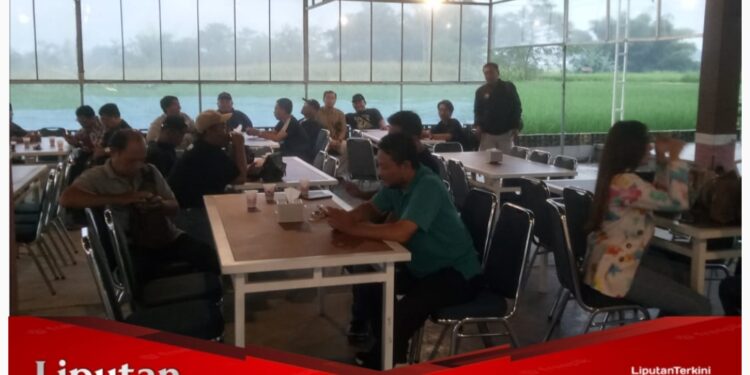 Tomi Gandhi Sasongko Calon Walikota Blitar, Gelar Halal Bilhalal Bersama Jurnalis Blitar Raya