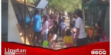 Pernah Populer Sebelum Covid 19, Kini Pengunjung Tempat Wisata Pantai Cemara Terlihat Sepi