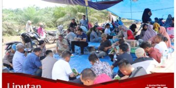 Kapolres Labuhanbatu Silaturahmi dan Makan Siang Bersama dengan Kelompok Masyarakat Penolak PKS PT. PPSP