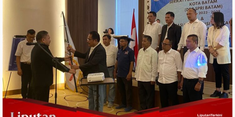 Ketua Umum SPRI Lantik Pengurus DPC Kota Batam