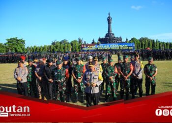 TNI-Polri Gelar Apel Pasukan Pengamanan World Water Forum Ke-10 di Bali