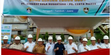 Buka Giling PT. SGN PTPN7 PG Cintamanis Ogan Ilir Sumsel, Targetkan 45.000 Ton Gula di Tahun 2024