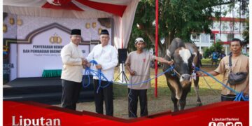 Peringati Idul Adha 1445 H, Jajaran Polda Jateng Sembelih 176 Sapi dan 215 Kambing