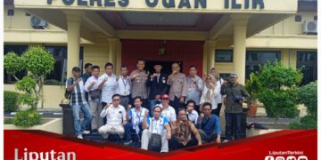 Wakapolres Ogan Ilir Silahturahmi Bersama PPWI Ogan Ilir
