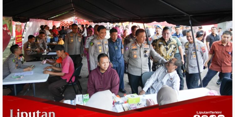 Irjen Pol. Ahmad Luthfi; Polda Jateng Gelar Bhaksos, Serahkan Ribuan Bantuan Pada Masyarakat Semarang