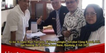 LP-nya Seolah Diabaikan, Ketum PPWI Geruduk Ditreskrimum Polda Jabar