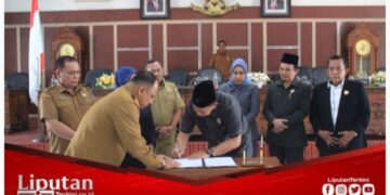 DPRD Kabupaten Labuhanbatu Setujui Ranperda Pertanggungjawaban Pelaksanaan APBD 2023