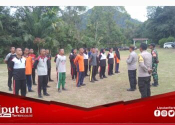 Cek Anggota Paskibra saat Latihan, Ini Kata Iptu Sukanto Berutu Kapolsek Sukaramai