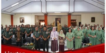 Prajurit Korem 163/Wira Satya Dibekali Materi Leadership dan Public Speaking