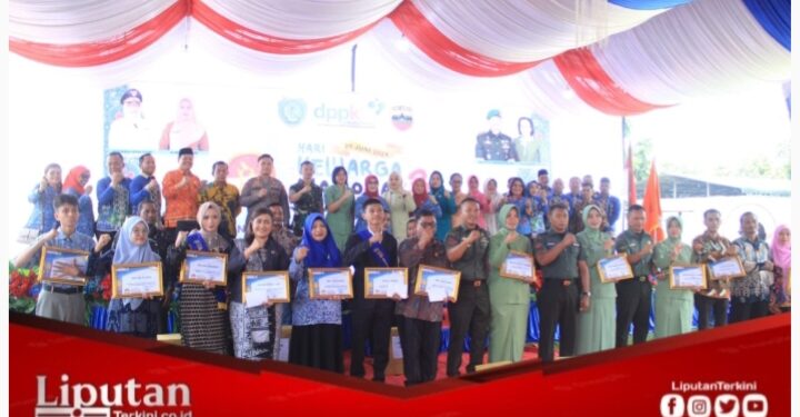 Bersama TNI – POLRI, Pemkab Labuhanbatu Peringati Hari Keluarga Nasional ke-31