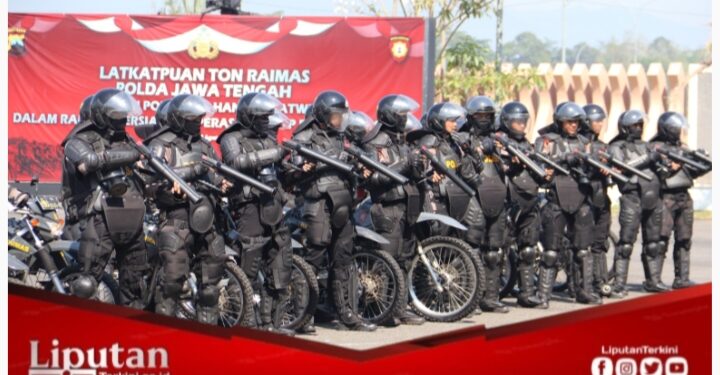 Latihan Raimas Polda Jateng; Mengokohkan Kepercayaan Masyarakat Menjelang Pilkada 2024