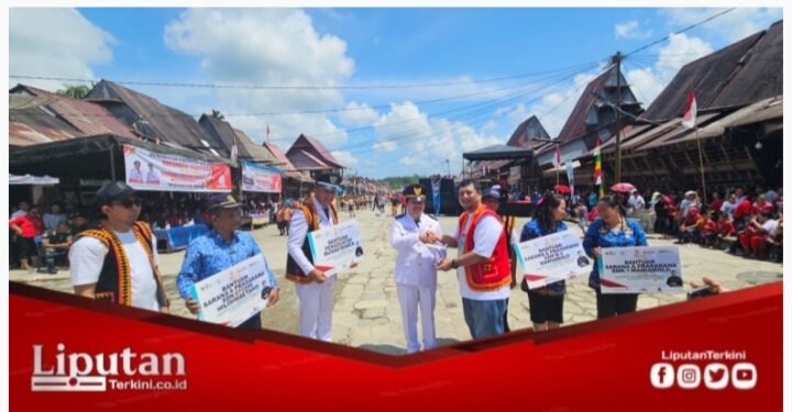 Garuda Indonesia Dorong Kebangkitan Wisata Budaya Desa Hilisimaetano Melalui Program Relawan Bakti BUMN
