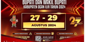 KPU Ogan Ilir Buka Pendaftaran Calon Bupati dan Wakil Bupati Tahun 2024-2029