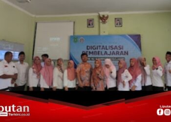 Bentuk Wujud Kerjasama Dengan SMK NU Sudirman, Dosen Politeknik Negeri Banyuwangi Beri Pelatihan Learning System Management