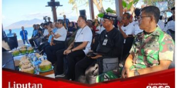 Lettu Inf. Wailik Pjs. Pasilog Hadiri Acara Edukasi Perbankan dan Tanggung Jawab Sosial Lingkungan di Pulau Santen