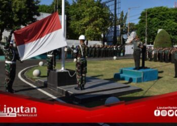 Dandim 0825/Banyuwangi Pimpin Upacara 17 September 2024