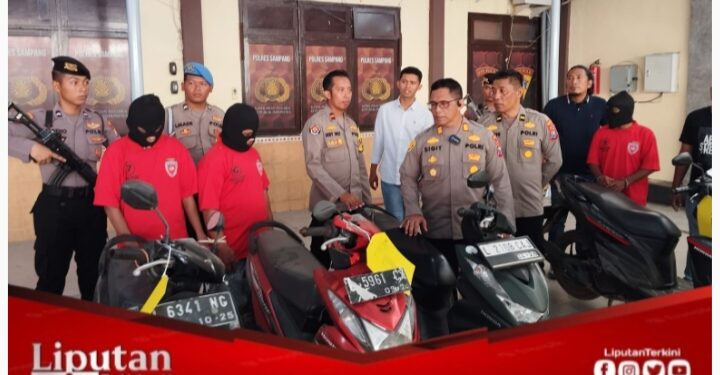 Dua Pelaku Curanmor di Dua TKP Berbeda di Sampang di Ringkus Polisi
